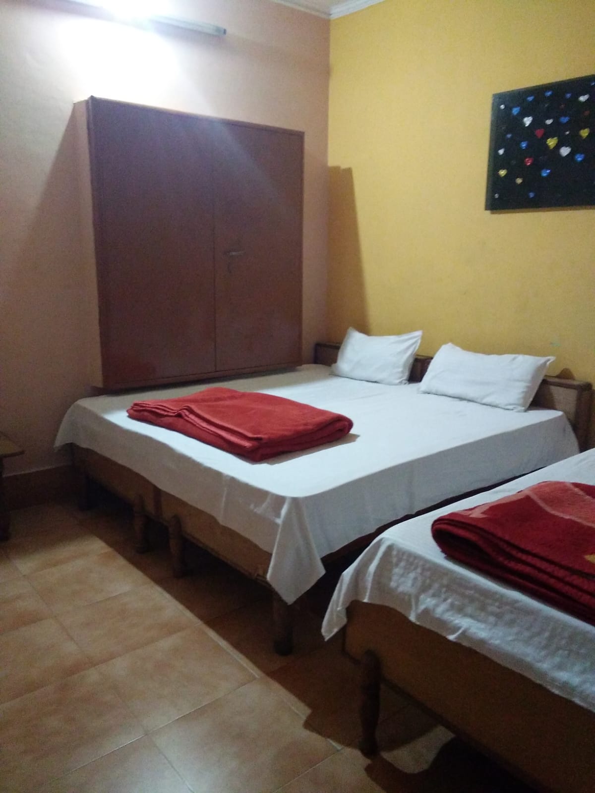 Guest room at Shiv Dham Home Stay with two beds
